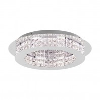 Eglo-PRINCIPE 31.5W  Chrome & Crystal ceiling light 